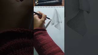 Drapery drawing 🧣 youtubeshorts art drawing [upl. by Jenny344]