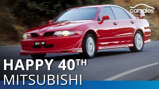 Mitsubishi celebrates 40 years in Australia carsalescomau [upl. by Ybor603]