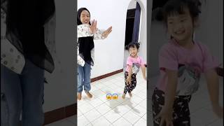 DARLEEN amp DOMINIQ DIAJARIN MBA AMBAR COSPLAY MACEM MACEM HANTU😱😱 viralvideo viralshort [upl. by Erna]