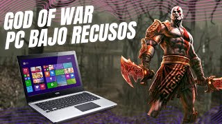 Jugando god of war en pc bajos recursos 😯 [upl. by Zucker934]