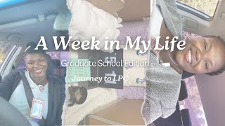 A Week In My Life  Graduate School Edition  Journey to LPC [upl. by Marna]