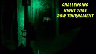 Challenging annual night time bow tournament at HollaBend Bowhunters Club [upl. by Islean]