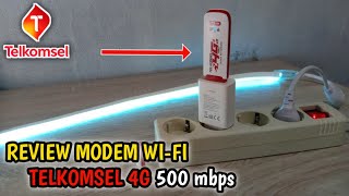 REVIEW MODEM WIFI 4G LTE TELKOMSEL FLAS 500Mbps All Operator [upl. by Eenat]