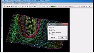 Piste505  MNT et Courbes de niveau  Tuto3 [upl. by Rufena]