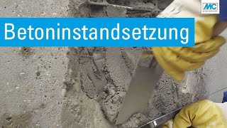 Betoninstandsetzung Arbeitsschritte  Beton reparieren Beton sanieren [upl. by Hazem]