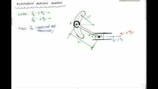 Acceleration Analysis Example Part 1 of 3  Engineering Dynamics  Rigid Body Kinematics [upl. by Johiah]