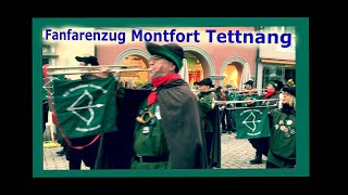 Fanfarenzug Montfort Tettnang beim Landschaftstreffen in Wangen 2019 [upl. by Kcirddot]