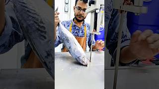 Skipjack Tuna Cutting Skill Tuna Cutting Under One Minute shorts fish vairalfishing [upl. by Ekusoyr]