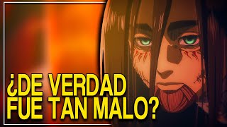 ¿EL FINAL DE SHINGEKI FUE TAN MALO  OPINIÓN [upl. by Ralleigh]