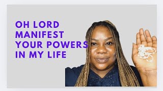 OH LORD MANIFEST YOUR POWER IN MY LIFE  HOUR OF DIVINE MERCY PRAYER [upl. by Kwarteng]