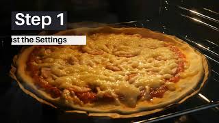 Cooking Pizza in a Convection Oven [upl. by Smallman]