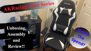 AKRacing Core Series SX Gaming Chair  Unboxing Assembly and Review [upl. by Nus]