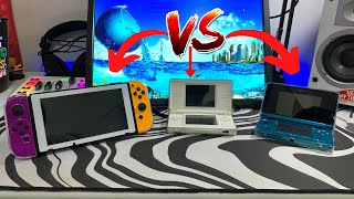 Nintendo Switch vs DS vs 3DS 2024 [upl. by Ocirred]