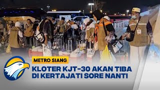 Kepulangan Terakhir Jemaah Haji Indonesia Metro Siang [upl. by Rhynd967]