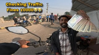 Traffic checking ma jhannai 10000 fine😭 birgunj bata lalbandi pugiyo [upl. by Lajet]