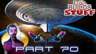 Eaglemoss Star Trek USS Enterprise NCC 1701D Kit Part 70 EmGo Builds Stuff [upl. by Jallier]