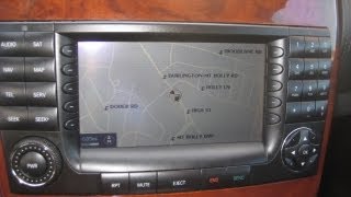 How to Remove Radio  Navigation  Display from Mercedes CL500 2004 for Repair [upl. by Shiri46]