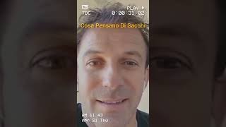 DEL PIERO a VIERI quotSacchi Era Un Generalequot  shorts  delpiero  juventus  bobotv [upl. by Tucky]