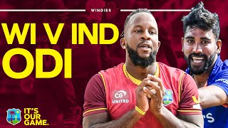 🤯 Last Over THRILLER  🏏 West Indies v India  📹 ODI IN FULL [upl. by Tlaw]