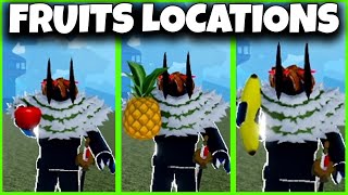 Banana Pineapple Apple Locations for Instinct v2 in Blox Fruits [upl. by Capriola]