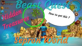 Beast Quest Sepron World find hidden treasure [upl. by Tamra]