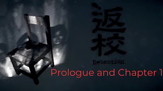 Japanese psychological horror game Detention 拘留  HollowPoiint [upl. by Kurzawa]