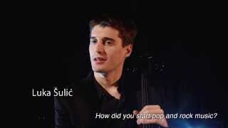 2CELLOS talk about Yamaha Silent Cello™ SVC110 [upl. by Cerys]