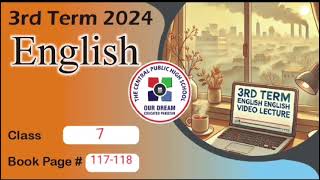 Level 7 ll English A ll Third term 2024  PP 117118 [upl. by Gnirps]