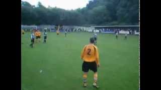 Kilbirnie player hit by bottle at Beith [upl. by Alain441]