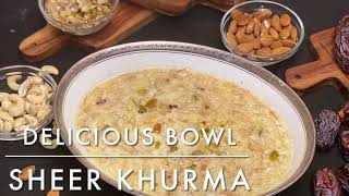 Sheer Khurma recipe Eid special dessert Sheer Khorma  How to make Sheer khurmaFamous Sheer Khurma [upl. by Tterej]