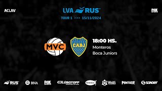 LVA RUS  TOUR 1 Monteros vs Boca Juniors [upl. by Tine]