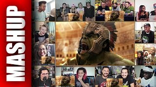 Thor Ragnarok  Trailer  Reactions Mashup [upl. by Aikemet997]