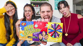 Reto Dulces ASQUEROSOS Incluso sabor VOMITO 🤢 Bean Boozled Challenge [upl. by Ingra]