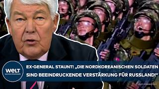 PUTINS KRIEG ExGeneral staunt quotDie nordkoreanischen Soldaten sind beeindruckende Verstärkungquot [upl. by Sueaddaht]