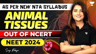 Animal Tissues  Out of NCERT  As per NEW NTA Syllabus  NEET 2024  Seep Pahuja [upl. by Cirted]