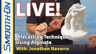 SmoothOn YouTube LIVE  Lifecasting Techniques Using Alginate [upl. by Acisej]