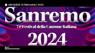 Finala Sanremo 2024 în direct la TVR1 [upl. by Westfahl]