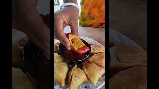 Baby Singara shorts singara samosa snacks food recipe viral 😀 [upl. by Hallimaj275]