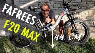 Fafrees F20 Max  FATBIKE ELETTRICA con AUTONOMIA MOSTRUOSA ed adatta a TUTTI [upl. by Cyler]