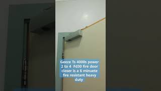 Geeze ts4000S door closer [upl. by Rew]