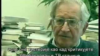 Noam Chomsky About Serbia Kosovo Yugoslavia and NATO War 7 [upl. by Ahsyak858]