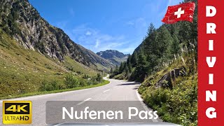 Driving in Switzerland 19 Nufenen Pass Gletsch  Airolo 4K 60fps [upl. by Kamila179]