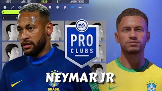 FIFA 22 Neymar Jr World Cup Pro Clubs Creation [upl. by Gibe]