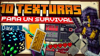 Las Mejores TEXTURAS UTILES para Minecraft Pe 120  12051  Mcpe TexturePack 120 [upl. by Shing]