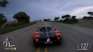 Forza Horizon 5 Pagani Zonda Cinque Gameplay 4K [upl. by Wrand192]