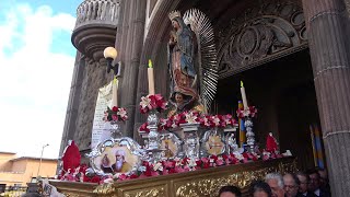 Salida Procesion Virgen de Guadalupe Santuario Guatemala 12122023 [upl. by Krid83]