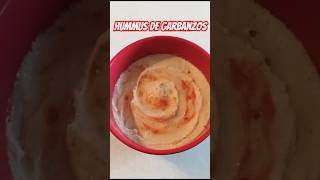 HUMMUS DE GARBANZOS RECETA FACIL garbanzos hummus recetafacil [upl. by Ahsiekrats567]