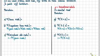 Getal en Ruimte havo D 54 A Toevalsvariabelen [upl. by Nya]