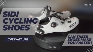 Can your cycling shoes make you faster Sidi road cycling shoes review [upl. by Shawna]