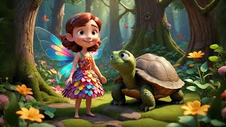 Lily और कछुआLily and tortoiseaiworld cartoon animatedworld moralstories [upl. by Adnoluy926]